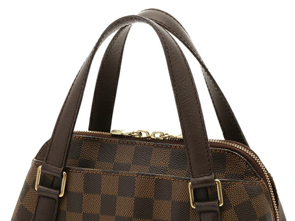 Louis Vuitton Belem Damier Handbag Brown